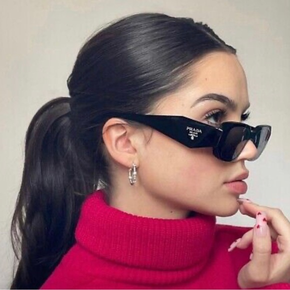 Prada Sunglasses with Mirrored Lenses - Picture 10 of 13